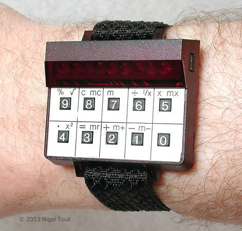 Sinclair Wrist calculator Sinclair Wrist calculator