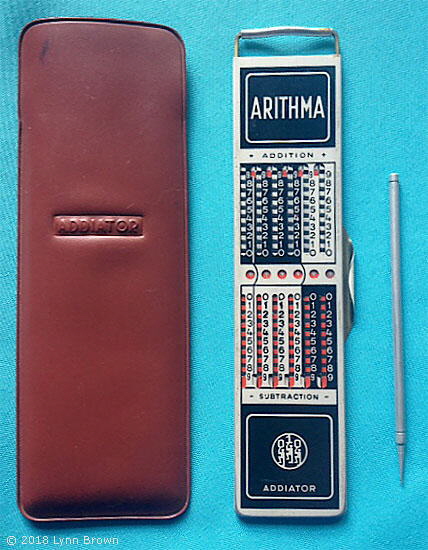 Addiator Arithma calculator Addiator Arithma calculator